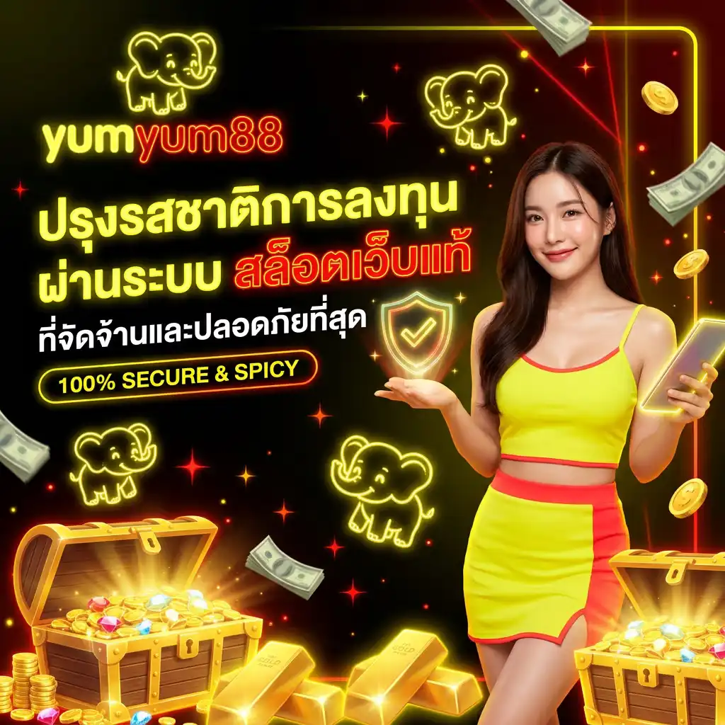 ปรุงรสชาติการลงทุนกับ yumyum88 ผ่านระบบ สล็อตเว็บแท้ ที่จัดจ้านและปลอดภัยที่สุด